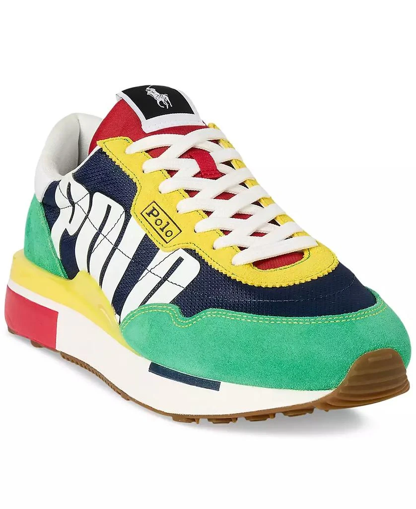 Ralph Lauren Men's Train 89 Logo Lace-Up Sneakers 1