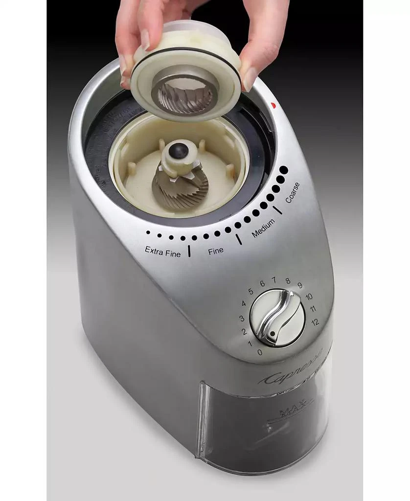 Capresso Infinity PLUS Conical Burr Coffee Bean Grinder 2