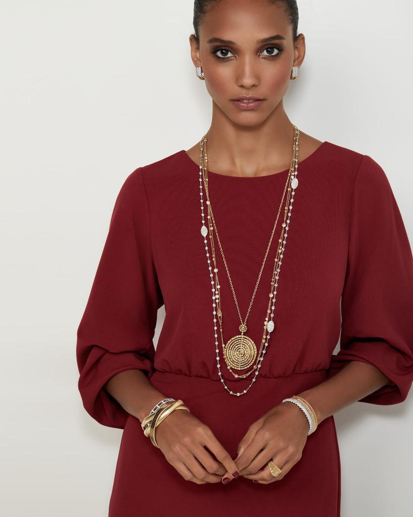 Staurino Renaissance 18k Gold Dancing Diamond Ring