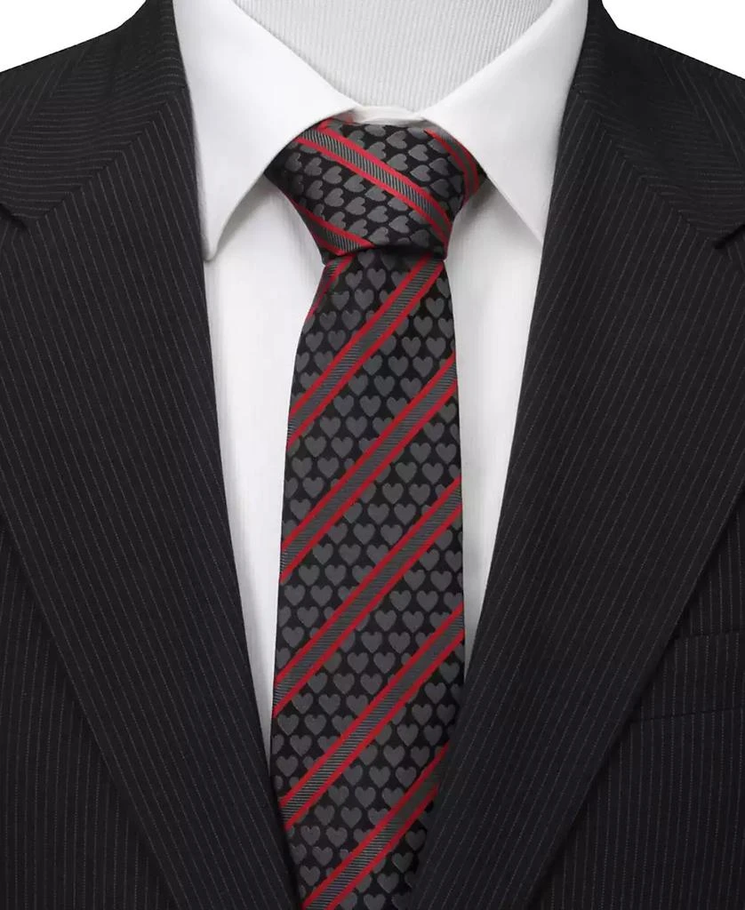 Cufflinks Inc. Men's Heart Striped Tie 4