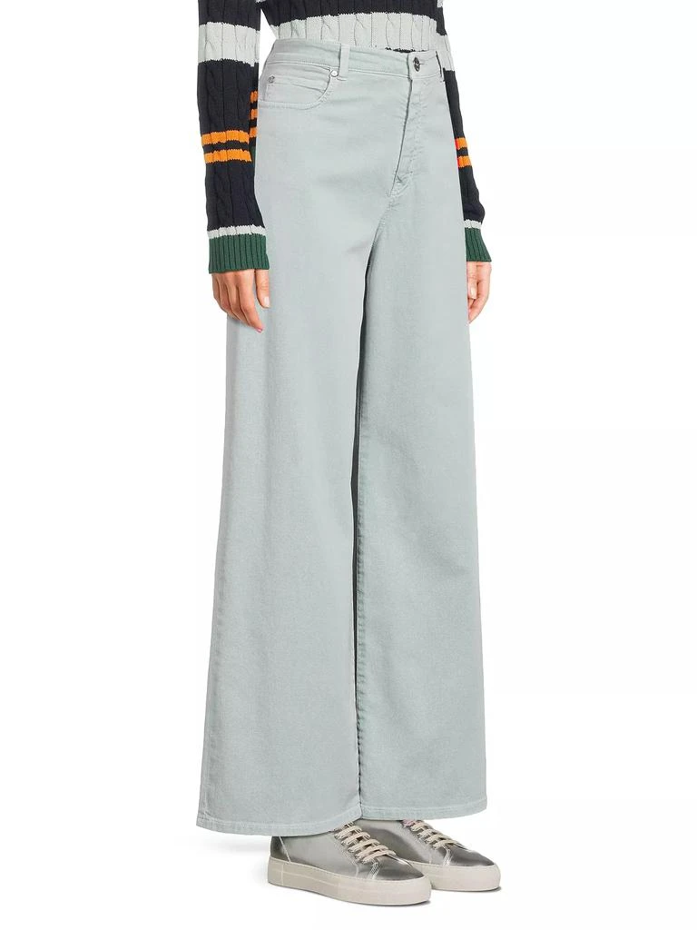 Weekend Max Mara Medina Wide-Leg Mid-Rise Jeans 4