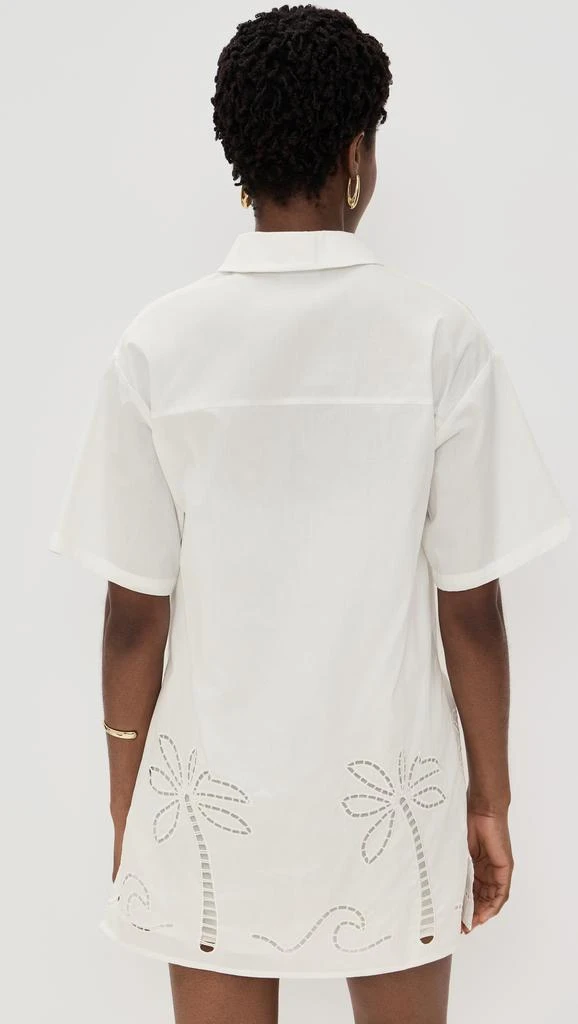 MINKPINK Romina Broderie Shirt Dress 2