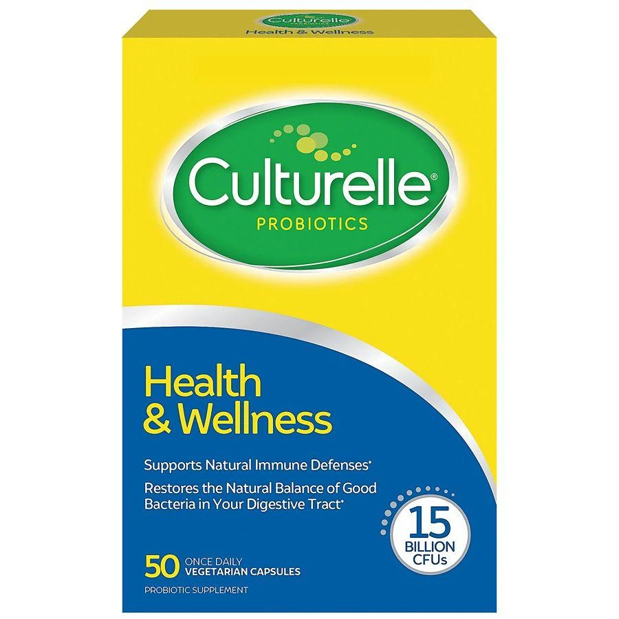 Culturelle Health & Wellness Daily Probiotic for Women & Men, 15 Billion CFUs 1