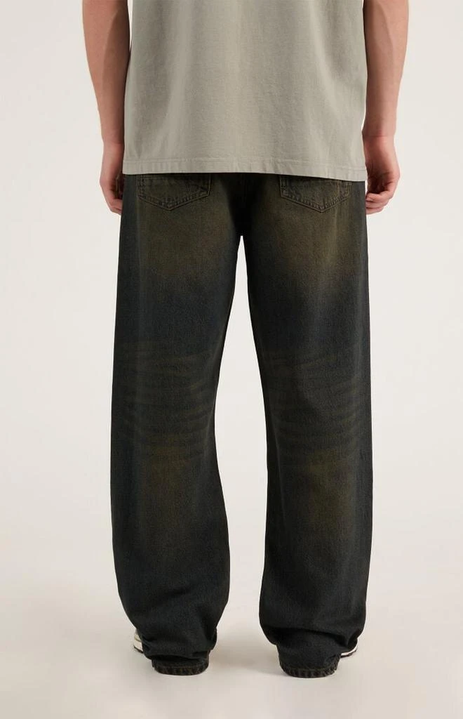PacSun Dylan Tinted Baggy Jeans Dark Indigo 5