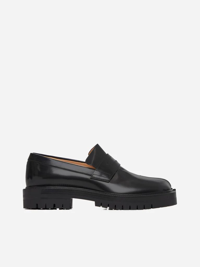 MAISON MARGIELA Tabi leather loafers 1