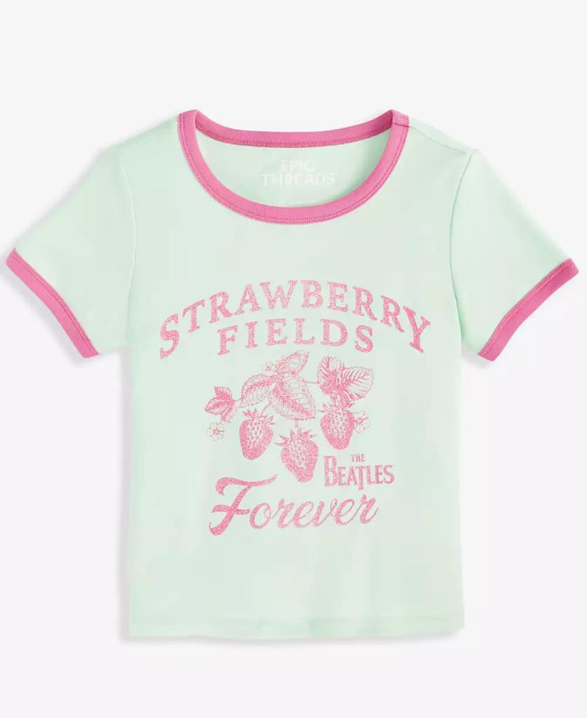 Epic Threads Girls Strawberry Fields Baby Tee, Exclusively at Macy's
