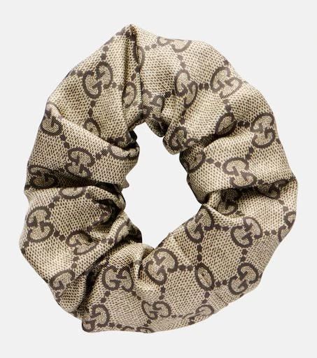 Gucci GG jacquard silk scrunchie - Scarves - BeyondStyle display picture 1