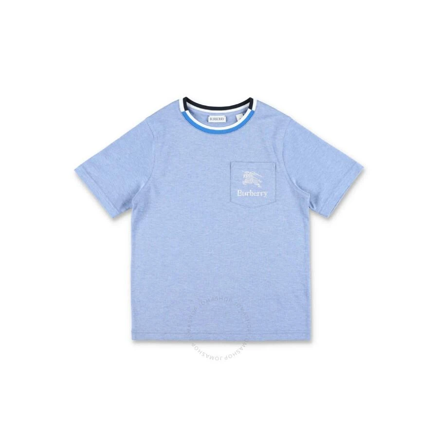 Burberry Burberry Kids EKD-Embroidered Crewneck Cotton T-Shirt, Size 8Y 1