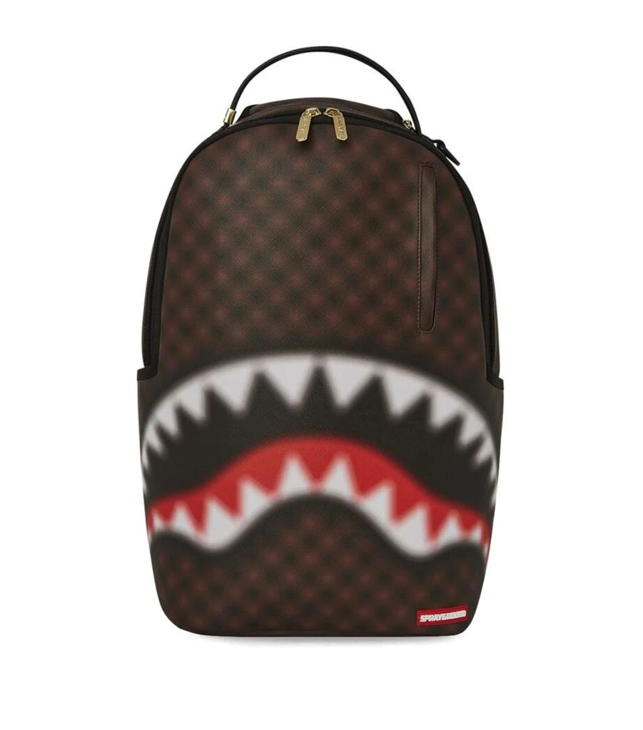 SprayGround Shark In Paris Blur Backpack 1