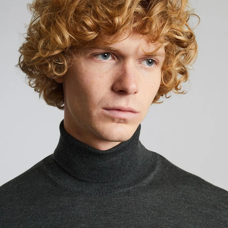 L'Exception Paris Merino wool turtleneck jumper Khaki L'EXCEPTION PARIS 4