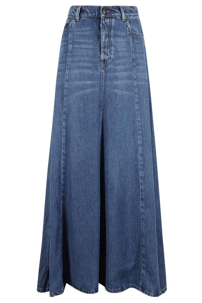 SEMICOUTURE Mirella Flared Denim Skirt