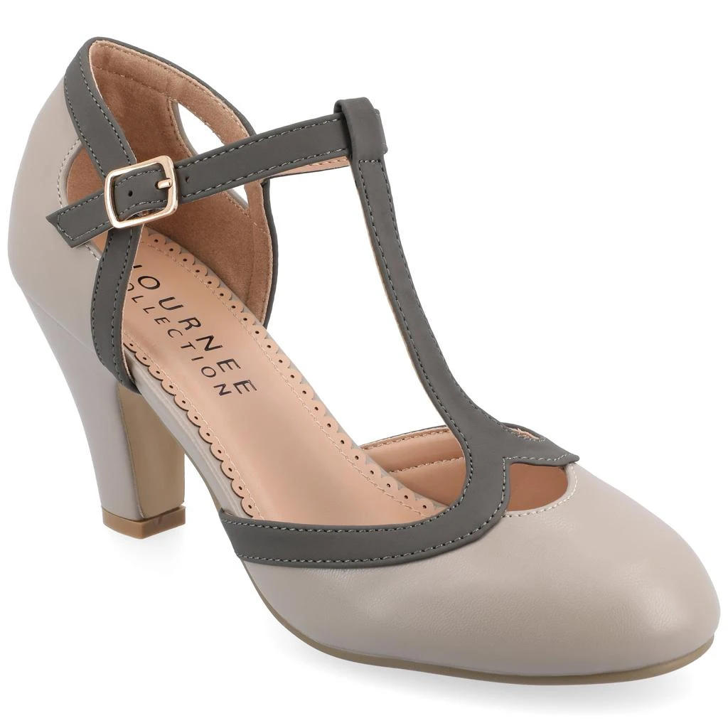Journee Collection Collection Women's Wide Width Olina Pump 9