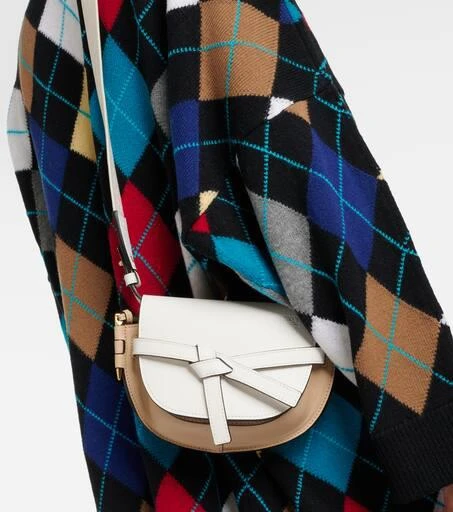Loewe Gate Dual Mini leather shoulder bag 2