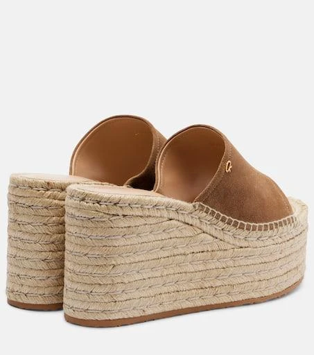 Gianvito Rossi Suede espadrille wedges 3