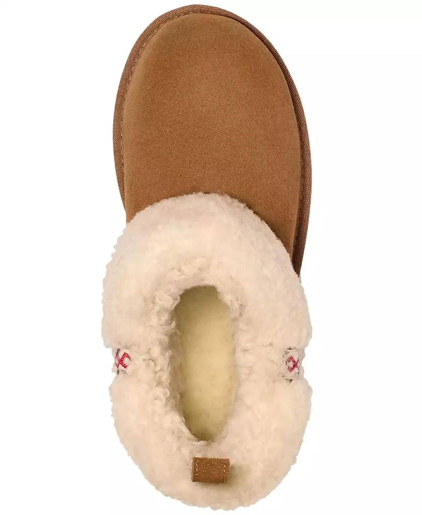 UGG Classic Ultra Mini Braid Slip-On Booties 4