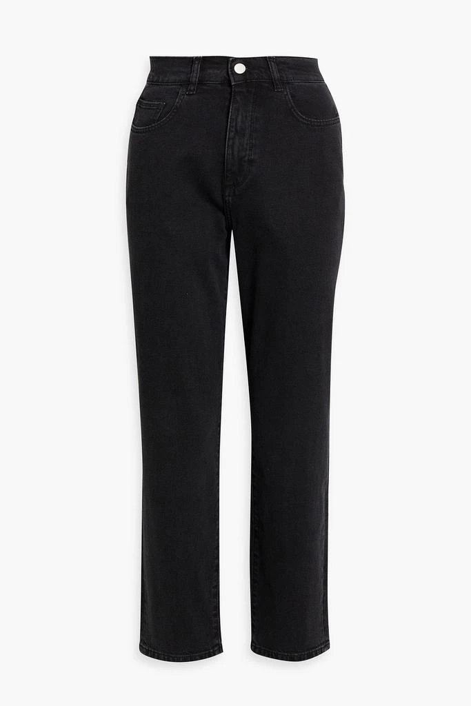 DL1961 Sydney cropped high-rise tapered jeans 1