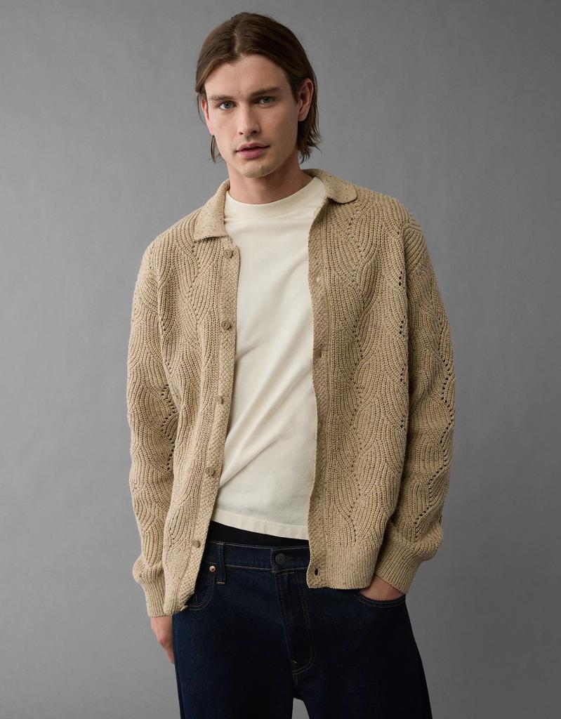 AE AE Collared Cardigan