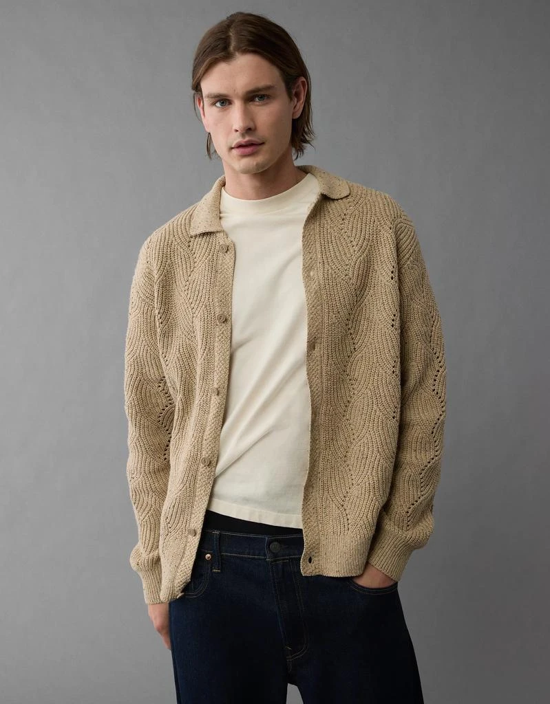 AE AE Collared Cardigan 1