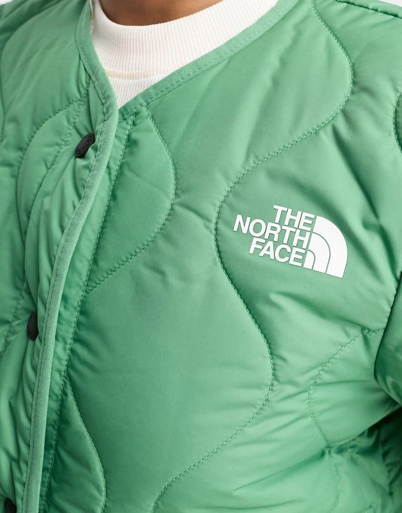 The North Face The North Face Ampato quilted liner jacket in green Exclusive at ASOS 3
