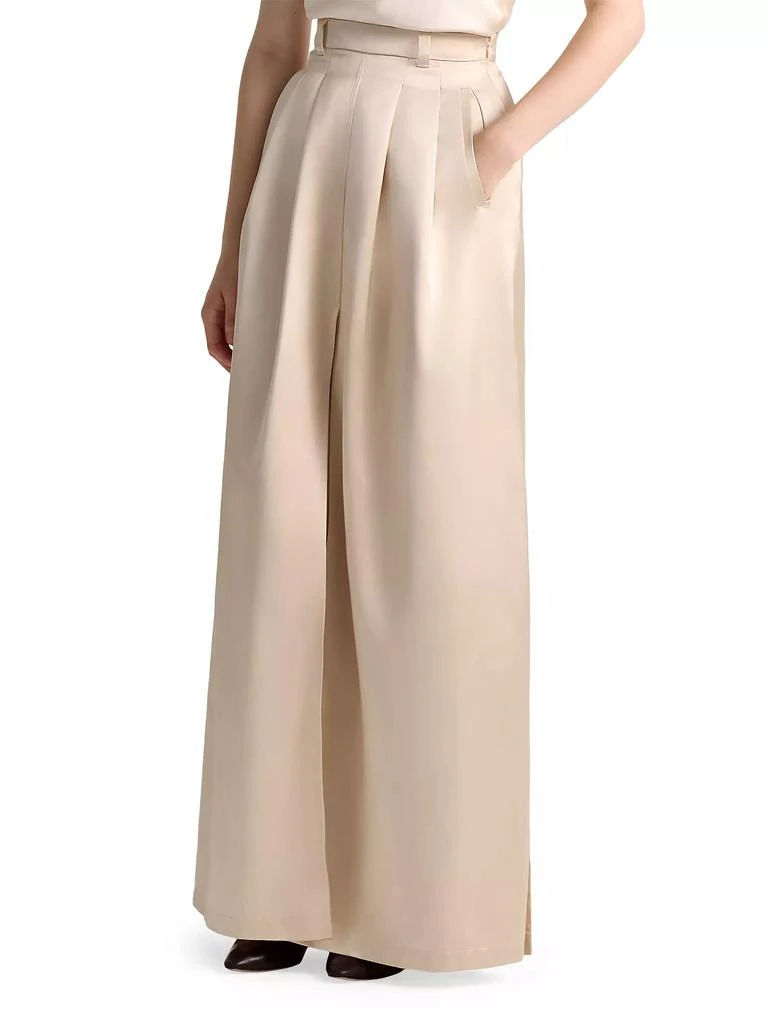 Altuzarra Mack Satin Jersey Maxi Skirt 4