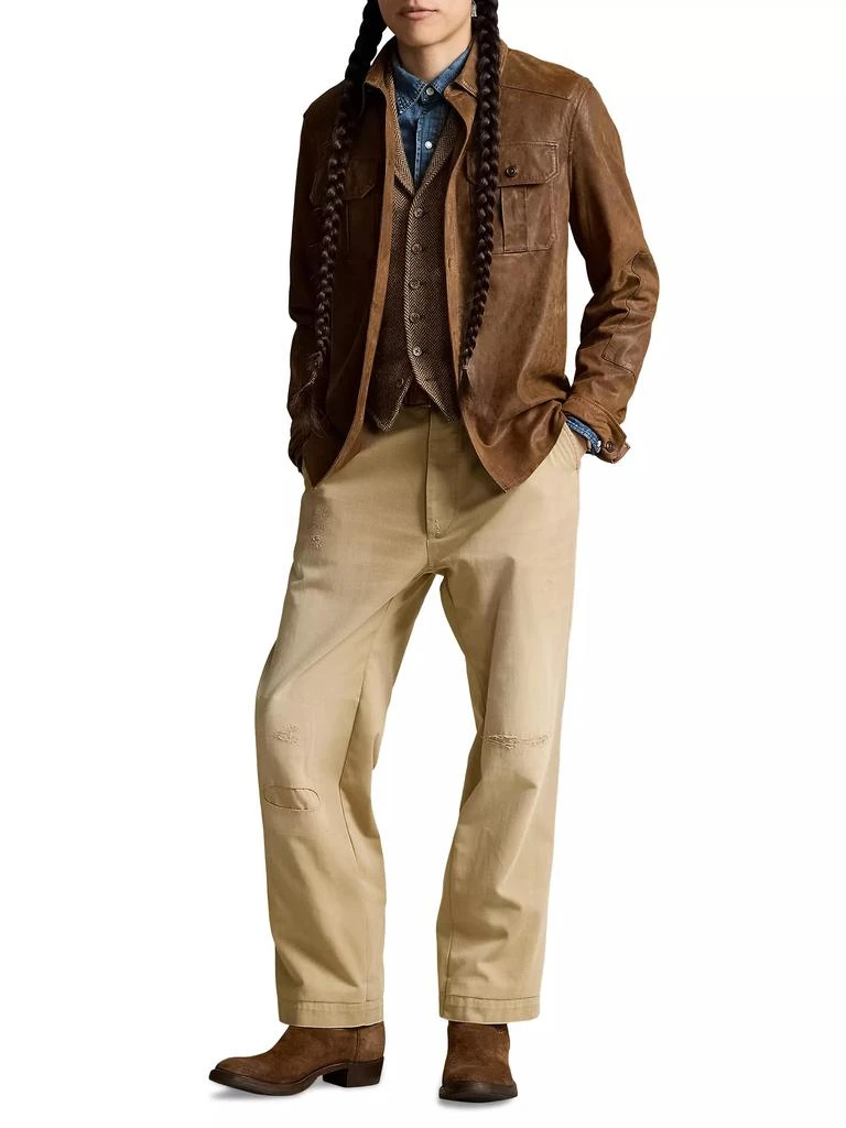 Ralph Lauren Suede Utility Jacket 2