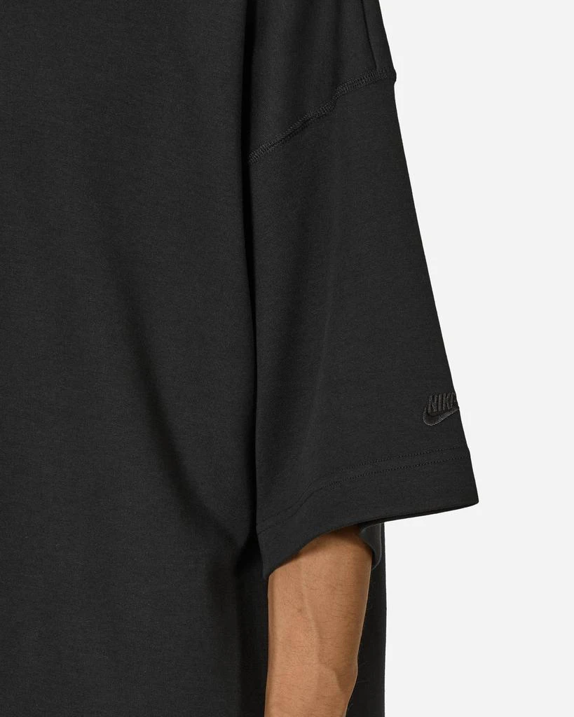 NIKE Tech Short-Sleeve Fleece T-Shirt Black 5