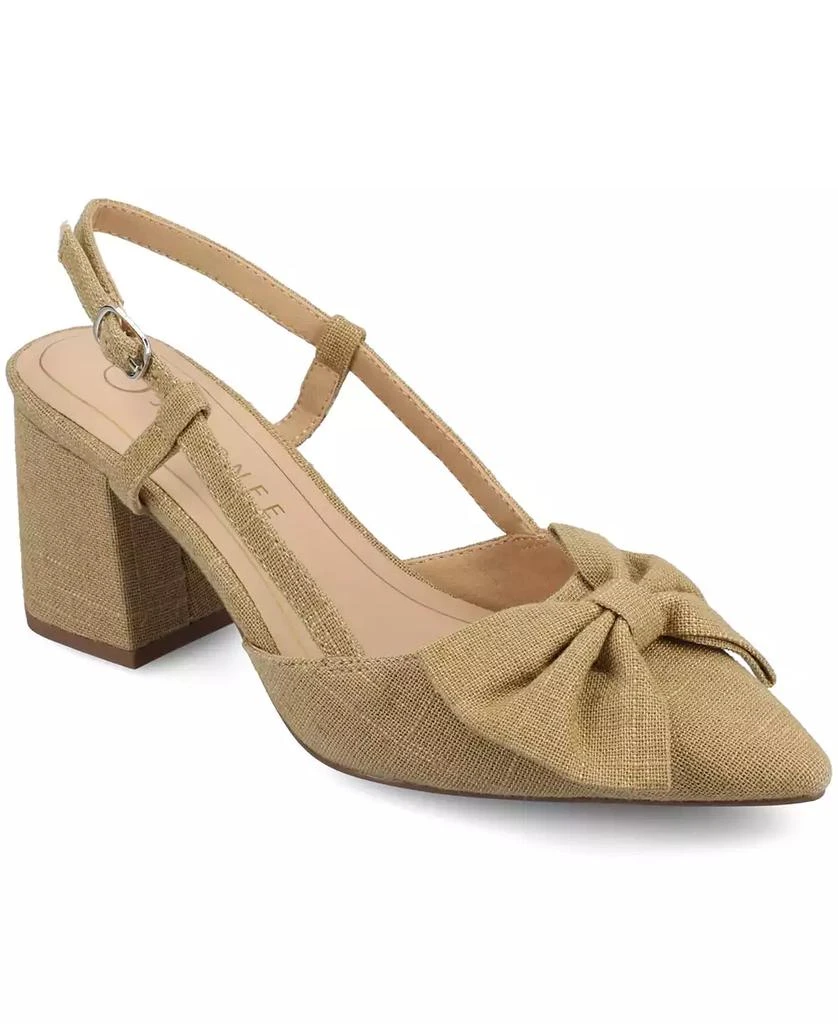 Journee Collection Women's Tailynn Block Heel Pumps 1