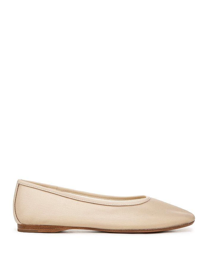 Vince Women's Leah Mesh Slip On Ballet Flats 2
