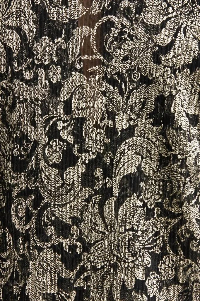 MARINA Marina - Sleeveless Floral Metallic Bodice Matte Outfit Set 5