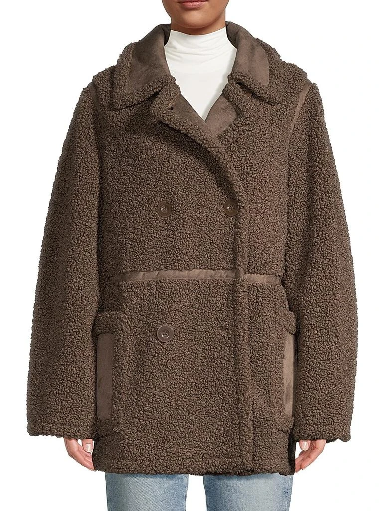 STAND STUDIO Chloe Faux Suede Jacket 3