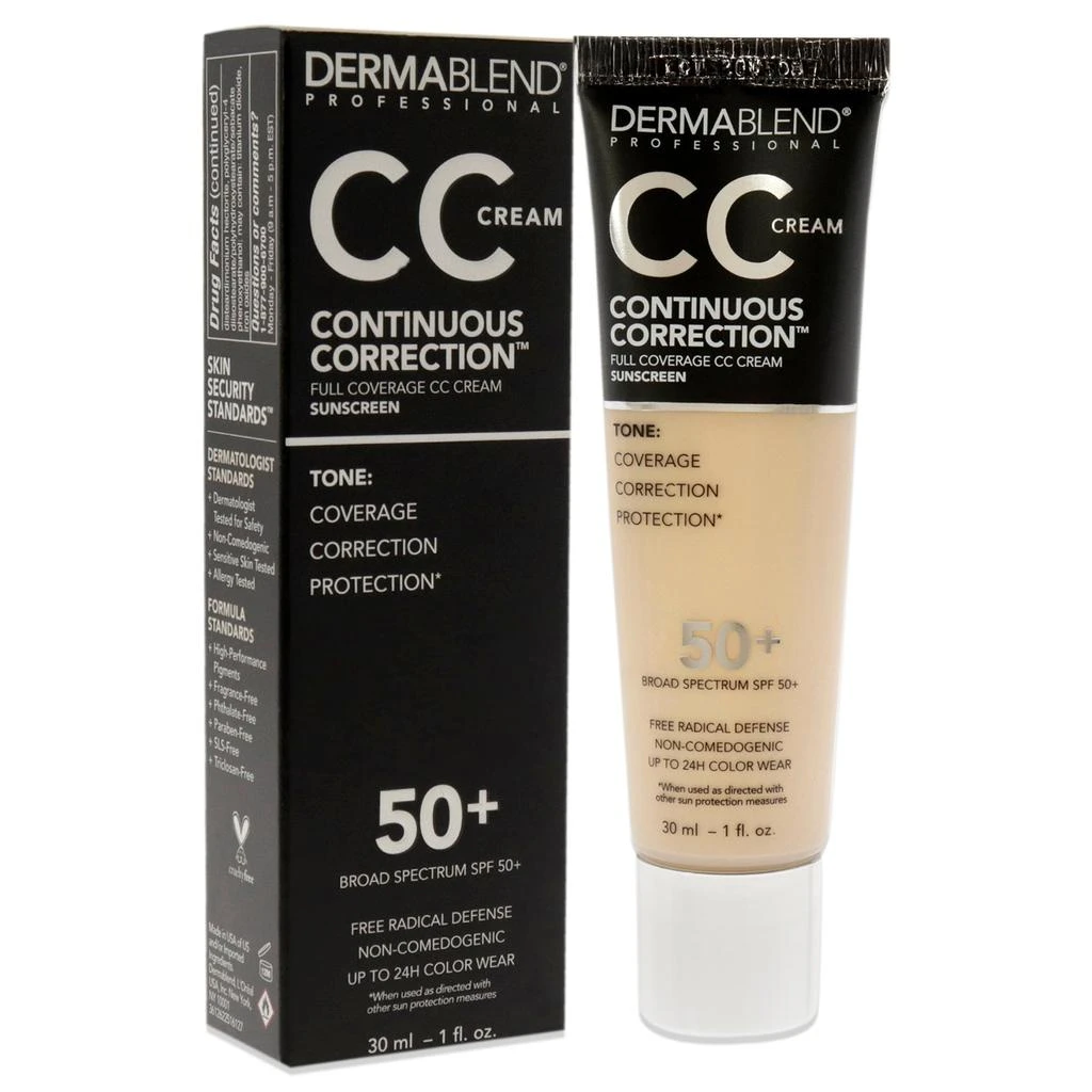 Dermablend Continuous Correction CC Cream SPF 50 - 10N Fair by  for Women - 1 oz Makeup 3