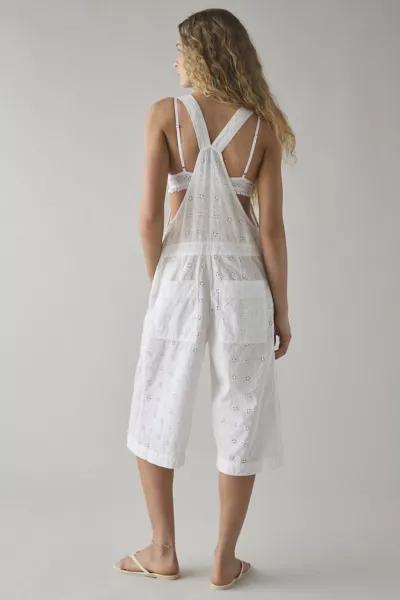 BDG BDG Billy Semi-Sheer Eyelet Lace Shortall