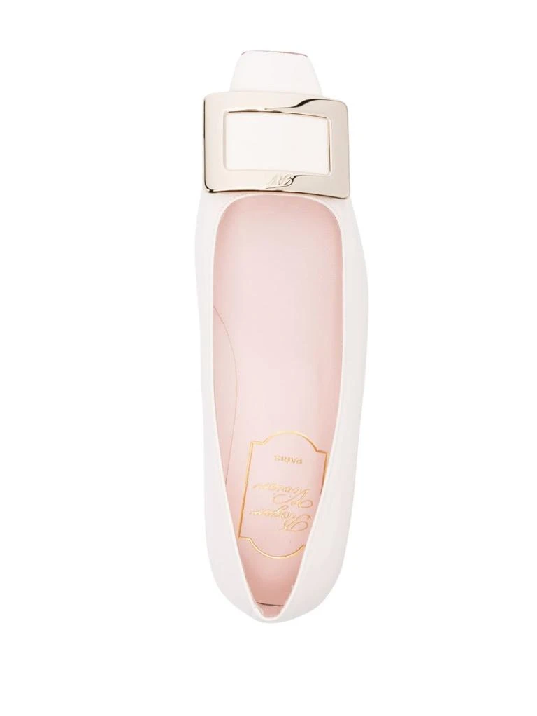 Roger Vivier BELLE VIVIER LEATHER BALLET FLATS 4