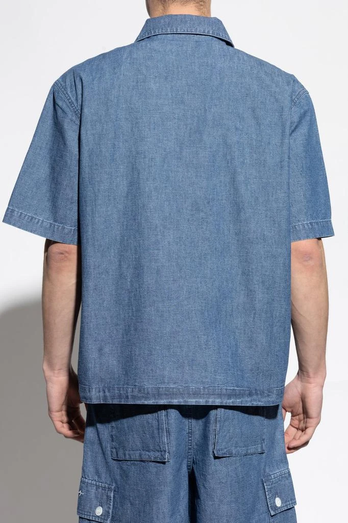 Givenchy Givenchy Logo Embroidered Short-Sleeve Shirt 3