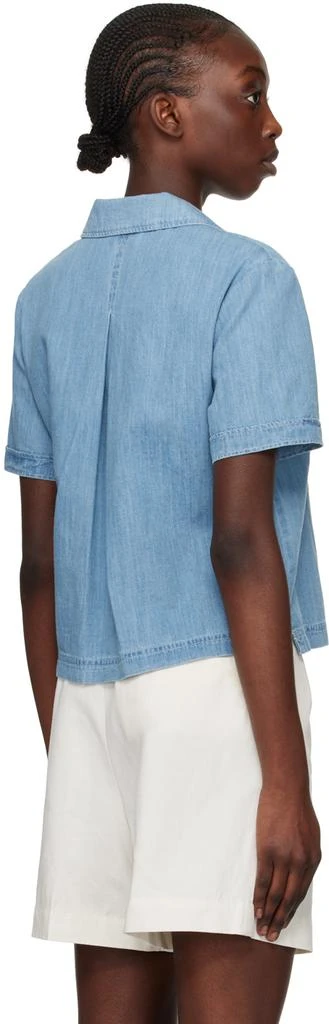 A.P.C. Blue Maeva Denim Shirt 3