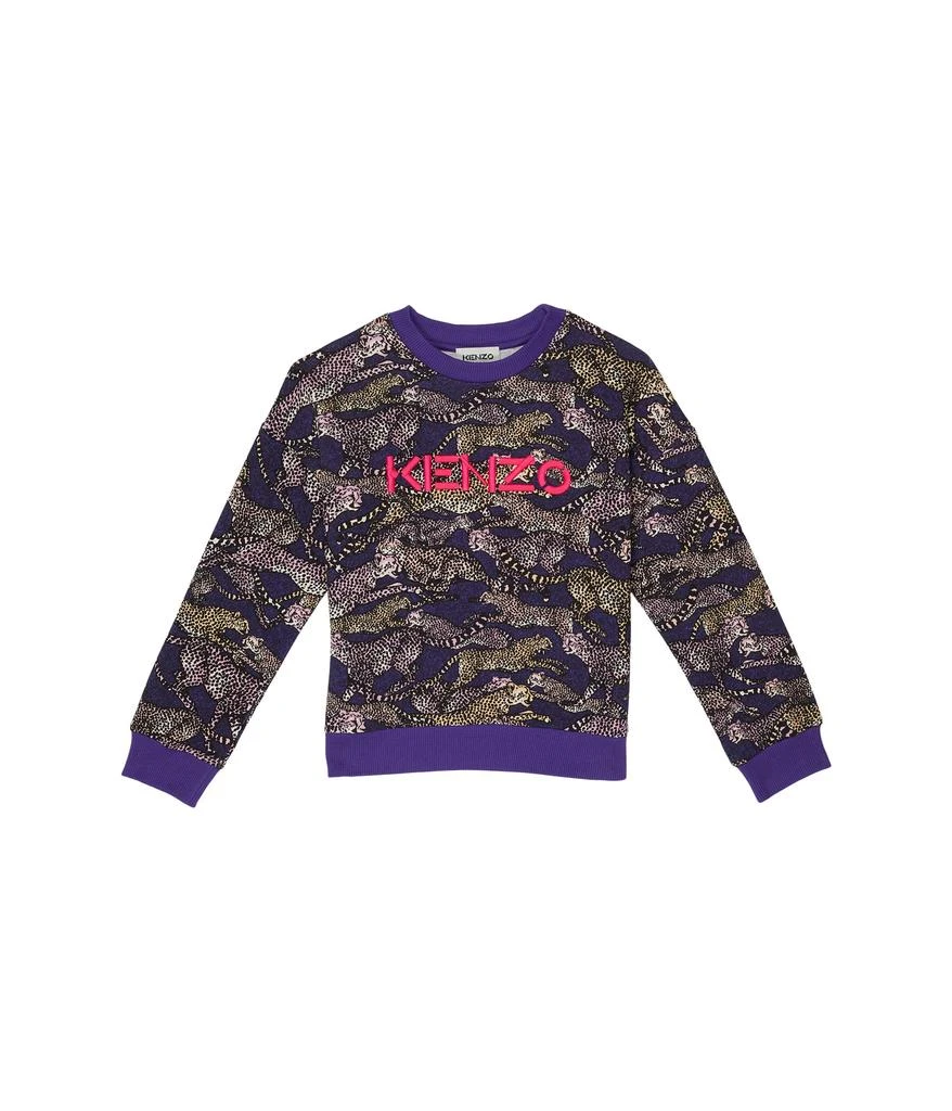 Kenzo Kids Cheetah Print Pullover (Little Kids/Big Kids) 1