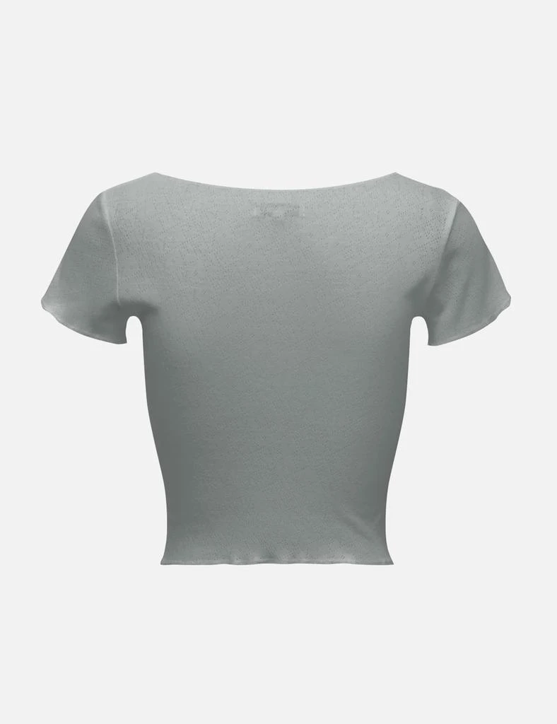 PRIX Workshop Pointelle Capsleeve Top 2