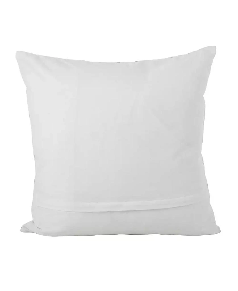 Saro Lifestyle Metallic Diamond Decorative Pillow, 18" x 18" 2