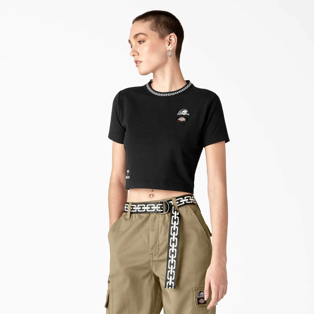 DICKIES x Lurking Class Women’s Cropped T-Shirt 1