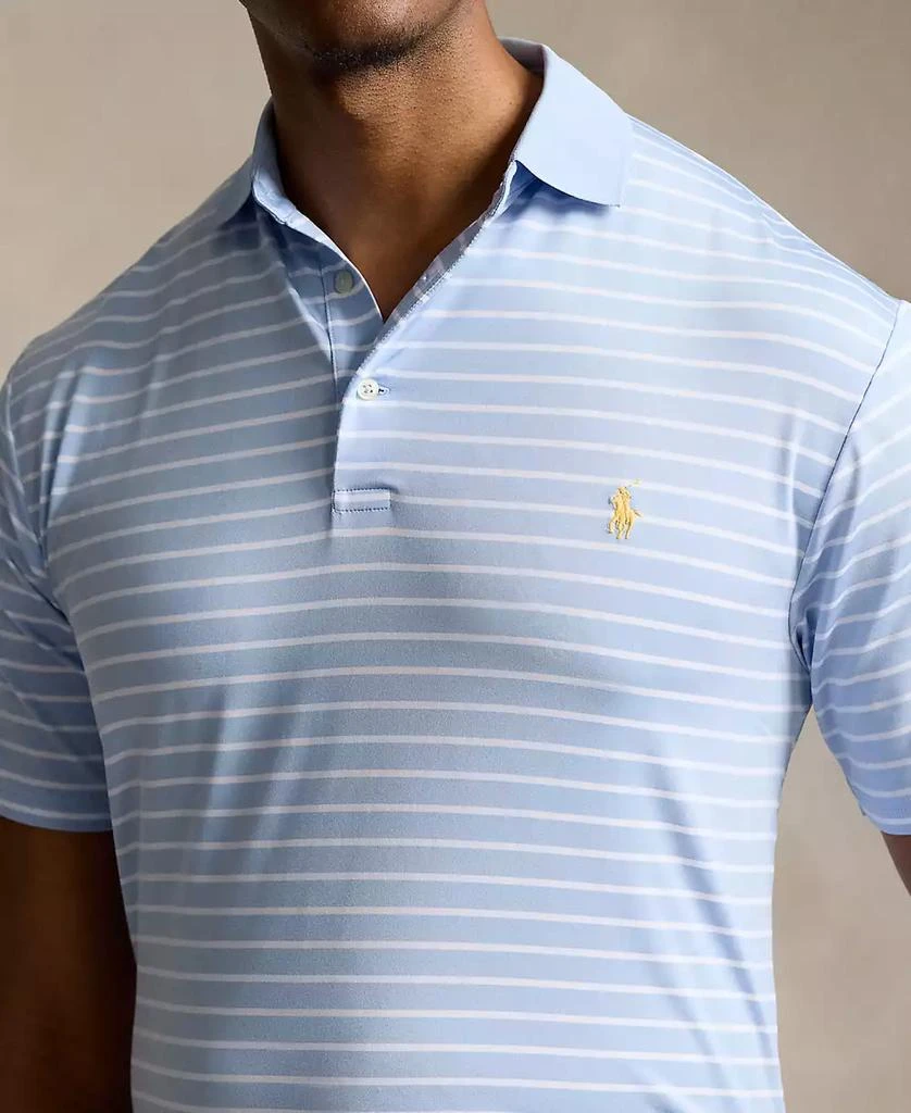 Ralph Lauren Men's Big & Tall Airflow Stretch Striped Performance Polo Shirt 6