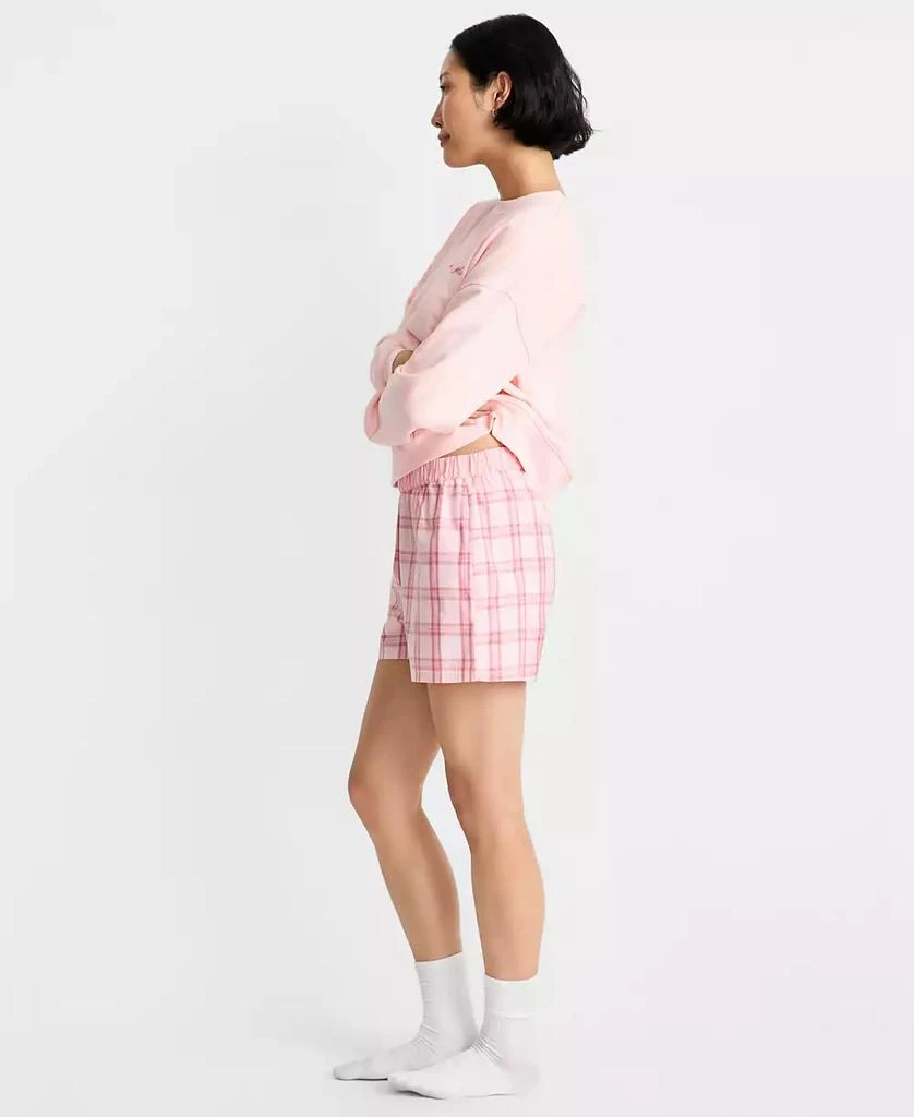 State of Day Women
s Rest Plaid Poplin Pajama Boxer Shorts, Macy
s Exclusive 5