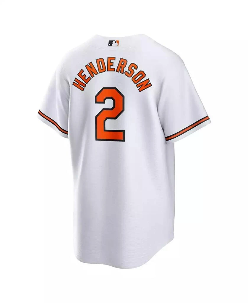 NIKE Men's Gunnar Henderson White Baltimore Orioles Home Replica Player Jersey 2