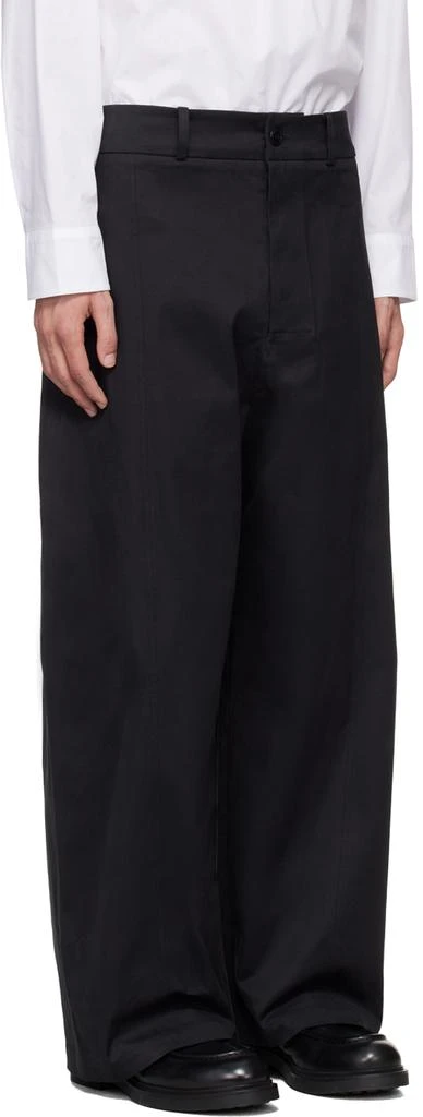 SAGE NATION Black Welt Trousers 2