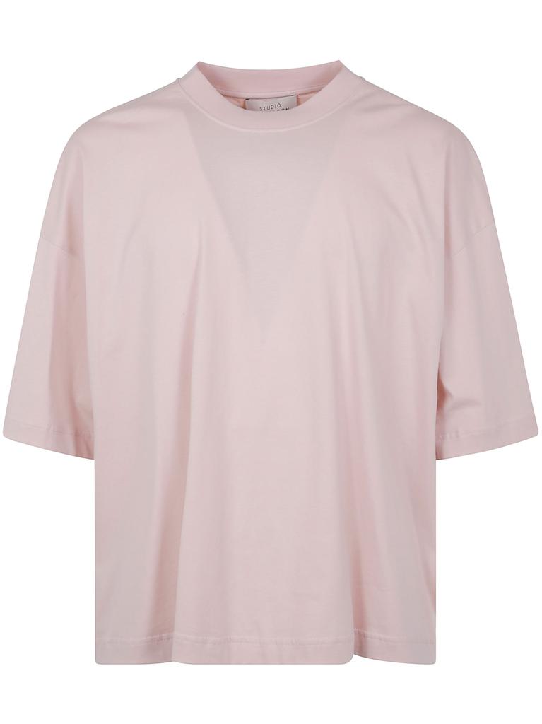 ★【STUDIO NICHOLSON】★Branded Easy Fit Short Sleeve T★ SALE】STUDIO NICHOLSON / PIU Easy Fit Short Sleeve T-Shirt