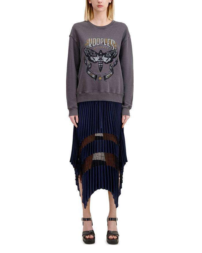 The Kooples The Kooples Cotton Graphic Sweatshirt