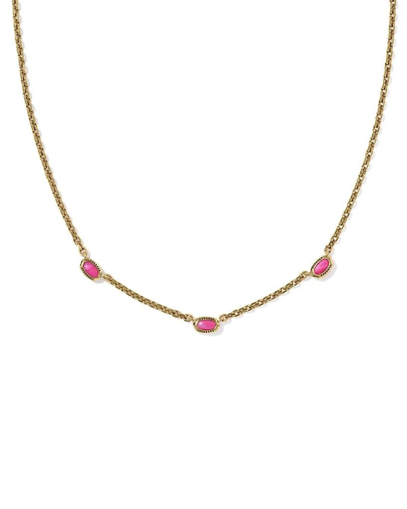Kendra Scott Kendra Scott - Mini Elisa Three Stone Strand Necklace