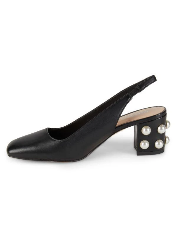 Stuart Weitzman Jte 60MM Leather Slingback Pumps 4