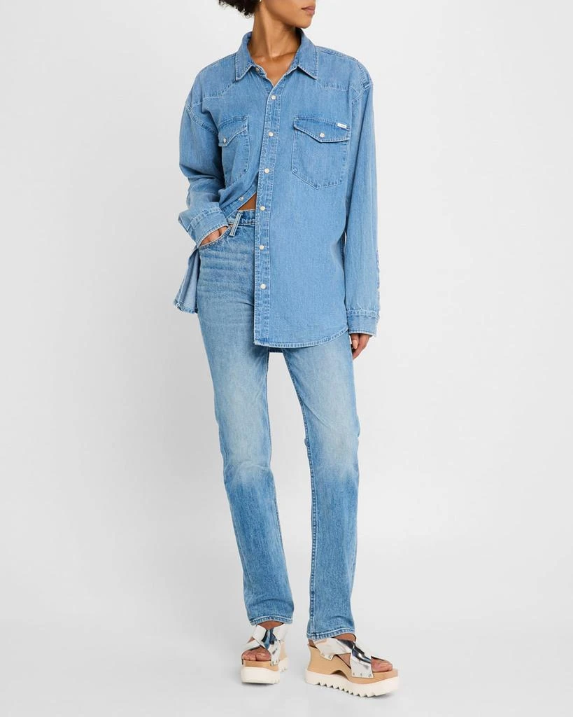 MOTHER All My Exes Denim Shirt 2