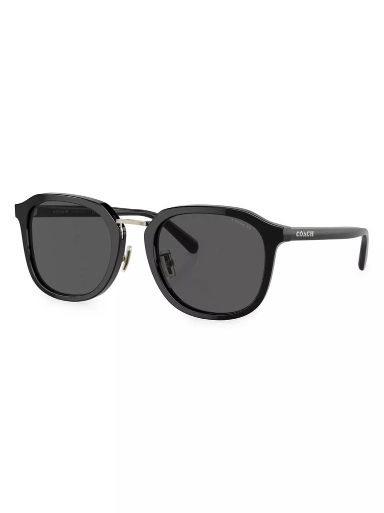 Coach 54MM Round Sunglasses 2