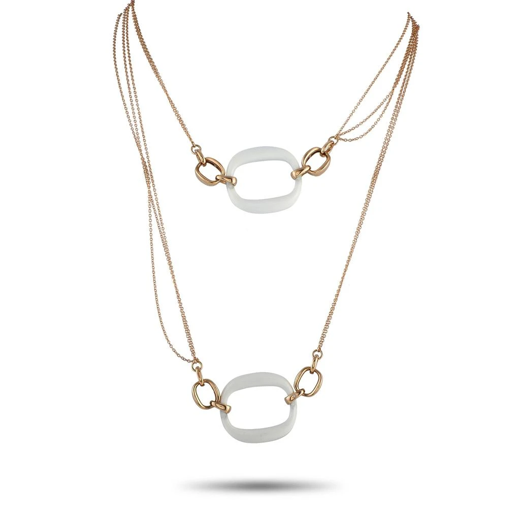 Damiani 18K Rose Gold Agate Necklace DM14-051625 1